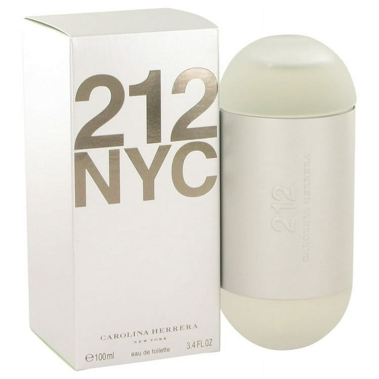 3.4 Packaging) Carolina Women 212 De oz Toilette (New Herrera Spray Eau for