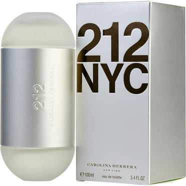 Carolina Herrera 212 NYC Eau De Toilette, Perfume for Women, 3.4 Oz