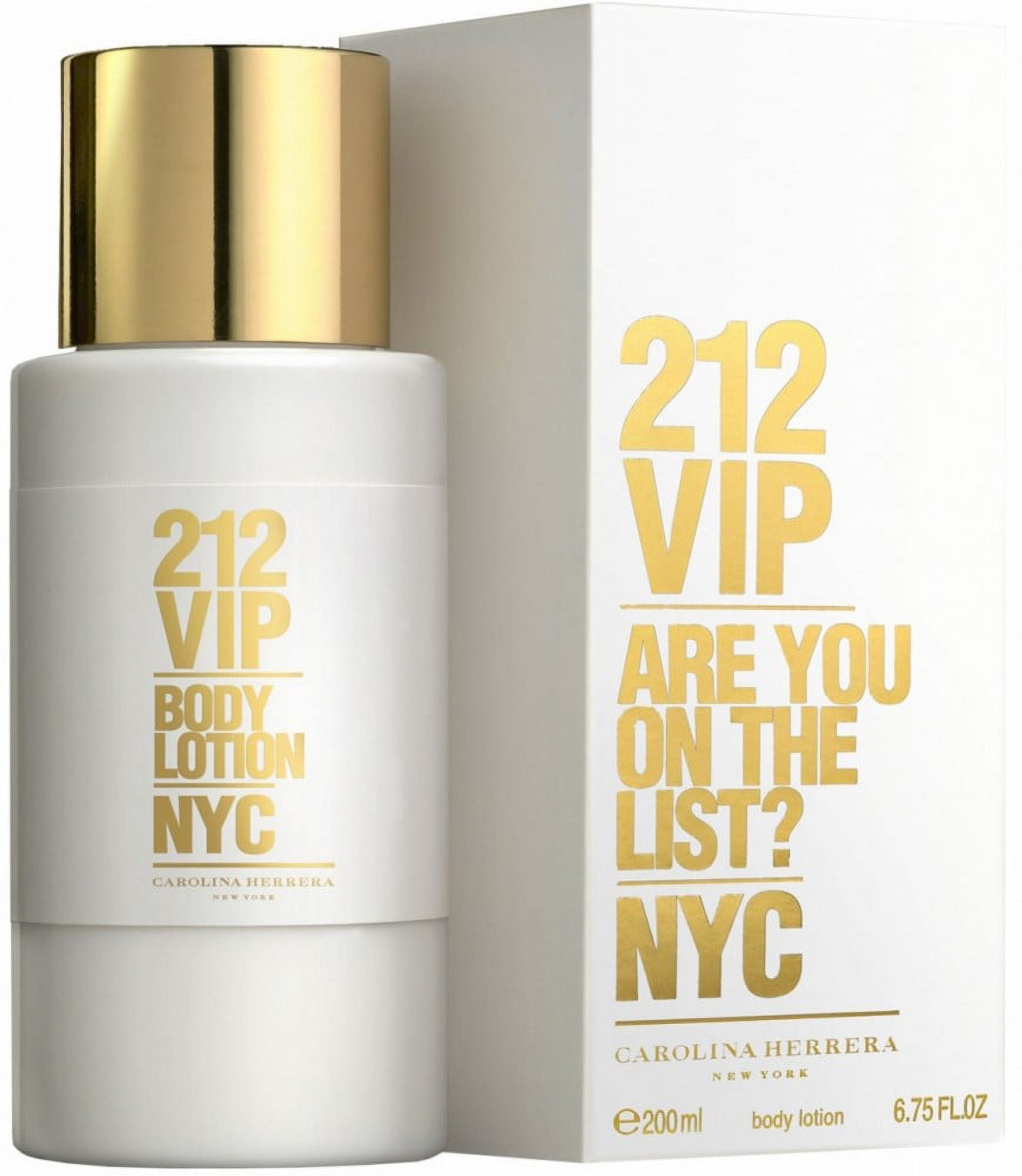 Carolina Herrera 212 VIP Body Lotion 6.75 oz