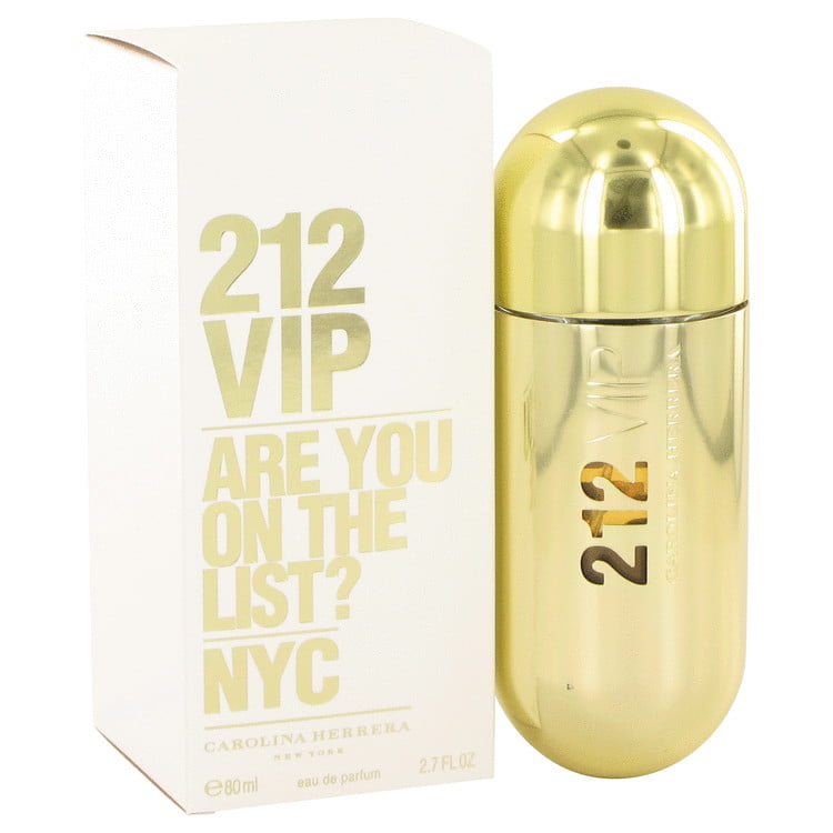 Held og lykke nikkel gnier Carolina Herrera 212 VIP NYC Eau De Parfum Spray for Women 2.7 oz -  Walmart.com