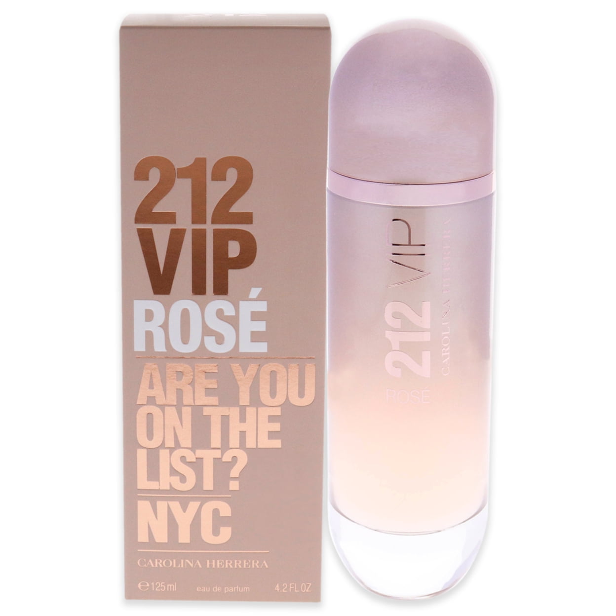 212 Vip Rose Eau De Parfum Spray By Carolina Herrera - 4.2 oz 212 Vip Rose Eau De Parfum Spray By Carolina Herrera - 4.2 oz