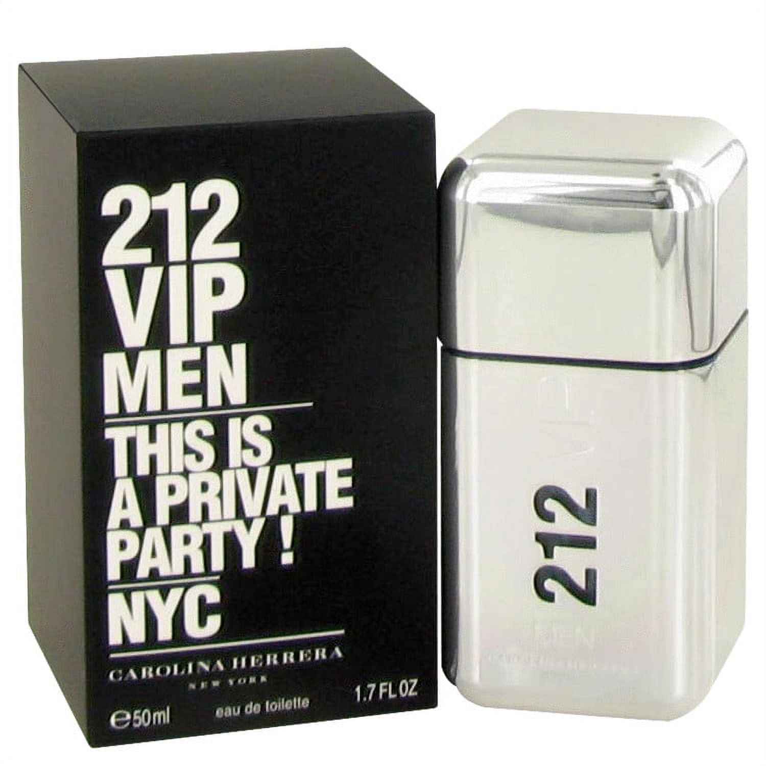 Carolina Herrera 212 Vip Eau De Toilette Spray for Men 1.7 oz - Walmart.com