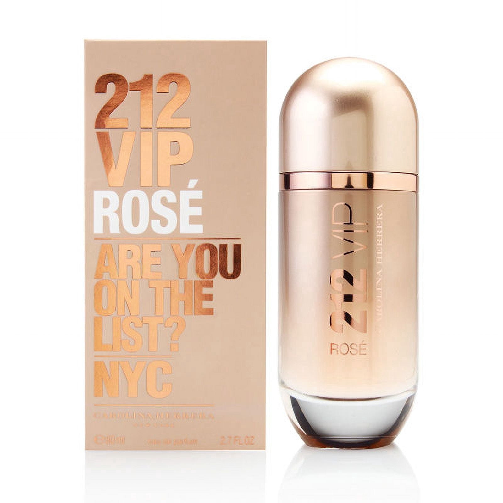 Carolina Herrera 212 VIP Rose Eau de Parfum Spray 2.7 oz - Walmart.com