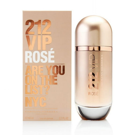 Carolina Herrera 212 Vip Rose Eau de Parfum Spray for Women, 2.7 Ounce