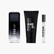 Carolina Herrera Mens 212 Vip Black Gift Set Fragrances 8411061065167