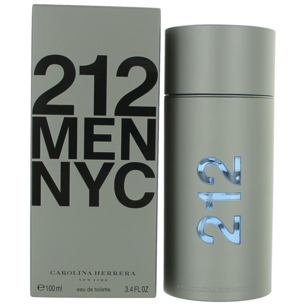 212 by Carolina Herrera, 3.4 oz EDT Spray for Men - Walmart.com