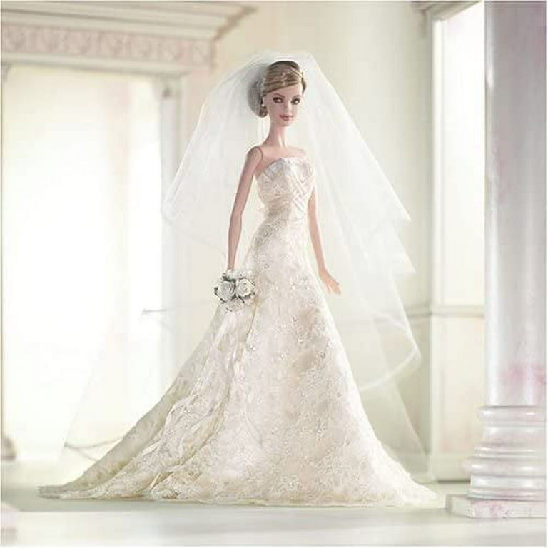 Carolina Herrera Bride Barbie Doll - Gold Label Barbie Carolina Herrera Bride Barbie Doll - Gold Label Barbie