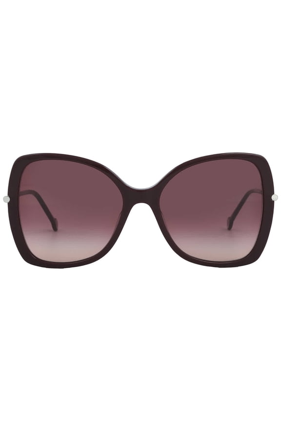 Burgundy Shaded Butterfly Ladies Sunglasses CH 0025/S 0LHF/3X 58