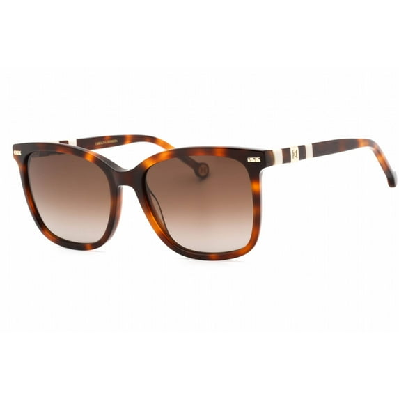 Carolina Herrera CH 0045/S 0C1H HA Women's Havana Ivory Sunglasses