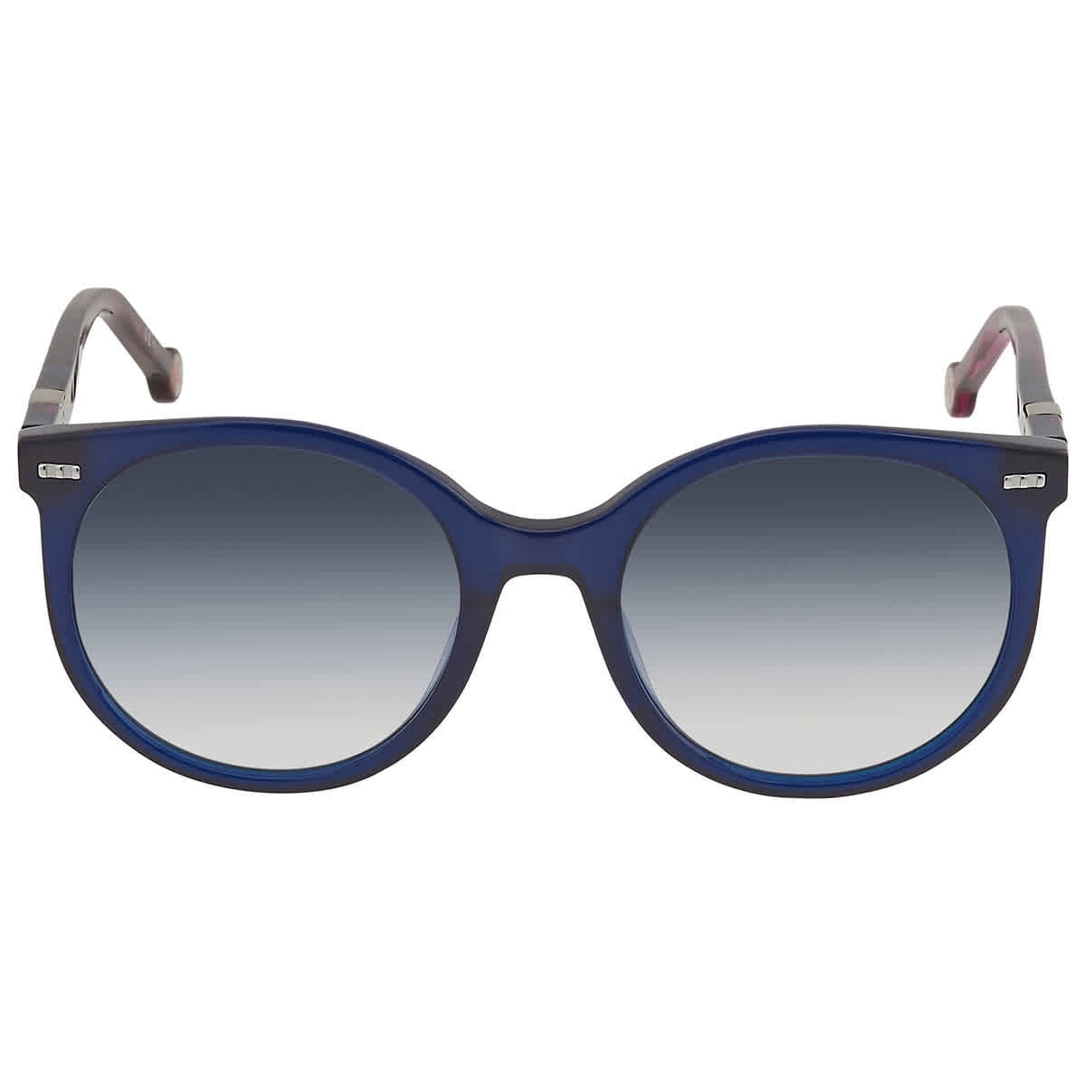 carolina herrera round sunglasses