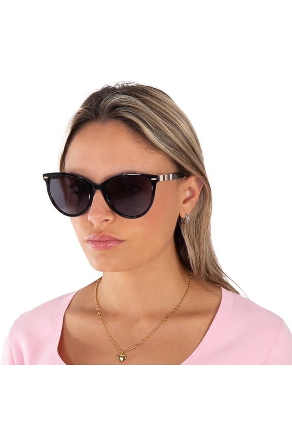Grey Cat Eye Ladies Sunglasses HER 0107/S 0KDX/IR 57
