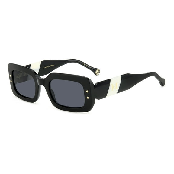 CAROLINA HERRERA sunglasses HER 0187/S WOMAN 50.000/22.000/145.000 80S BLACK WHITE
