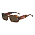thumbnail image 1 of Carolina Herrera HER 0187/S O63-70 50 Women's Sunglasses - Havana Red Frame, Brown Lenses, 1 of 2