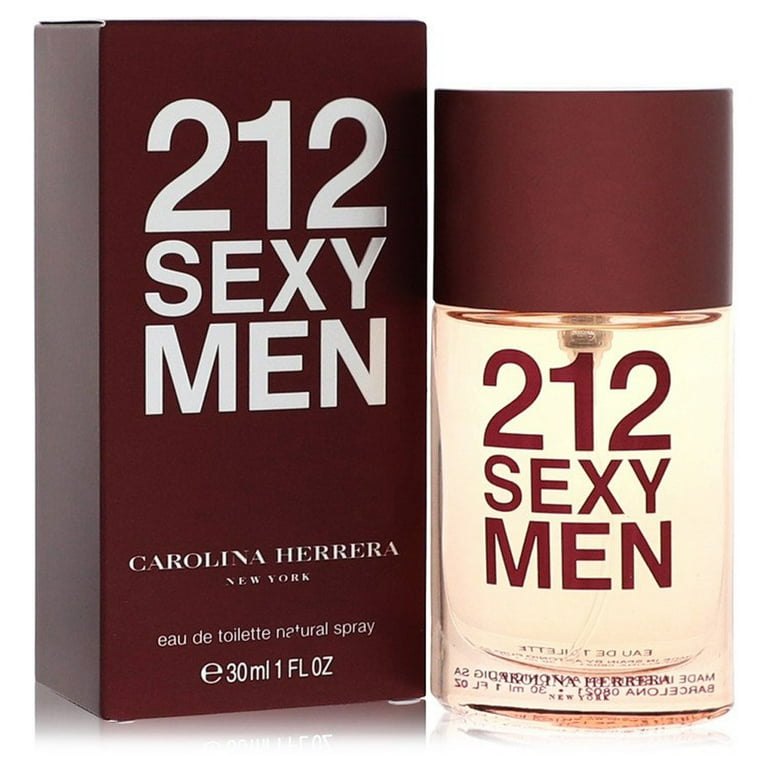 Carolina Herrera Men's 212 Sexy EDT Spray 1 oz Fragrances
