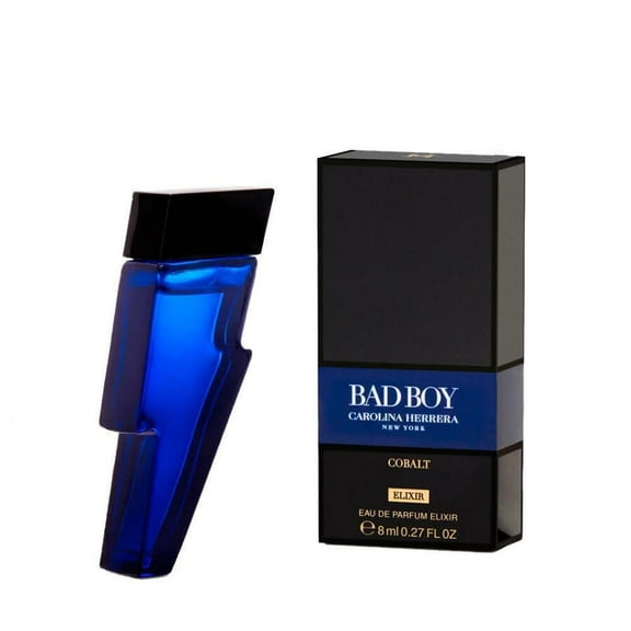 Carolina Herrera Men's Bad Boy Cobalt Elixir EDP 0.27 oz Fragrances 8411061083741