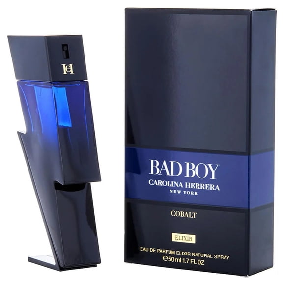Carolina Herrera Men's Bad Boy Cobalt Elixir EDP Spray 1.7 oz Fragrances 8411061083765