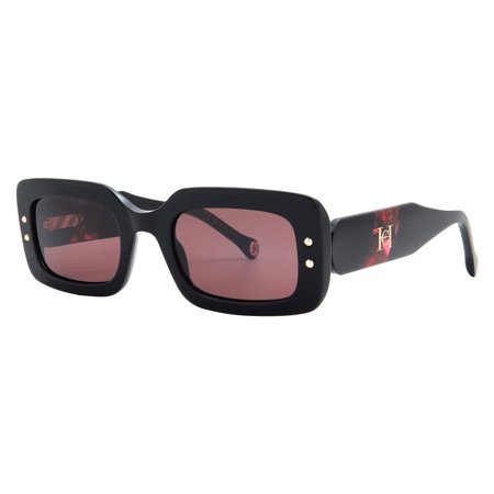 Carolina Herrera Pink Rectangular Ladies Sunglasses HER 0187/S 0GUU/U1 50