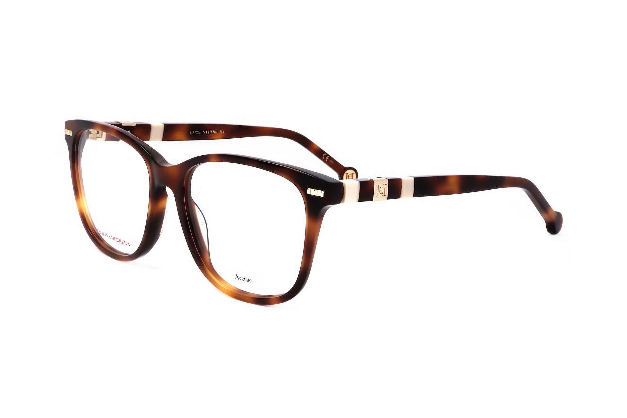 Carolina Herrera VHE114K Gold Rim Eyeglasses Glasses Cateye Frames 135/ shops 51□16.