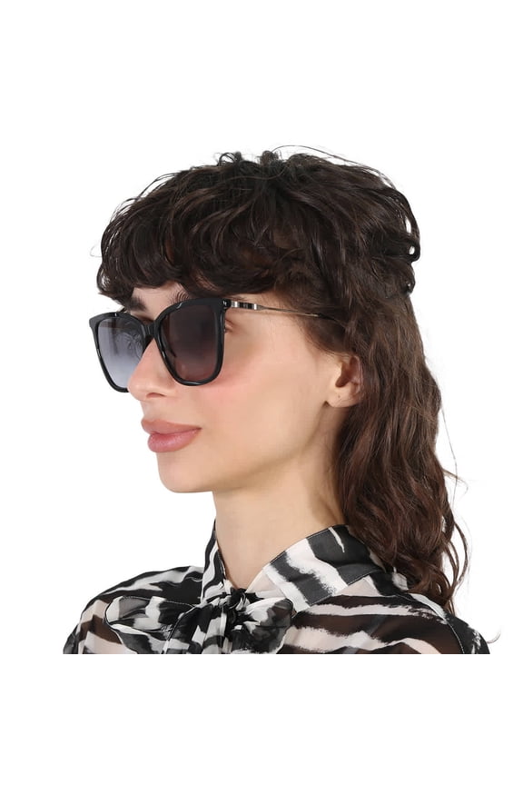 CH 0068/S 0807 Women's Black Cat Eye Sunglasses