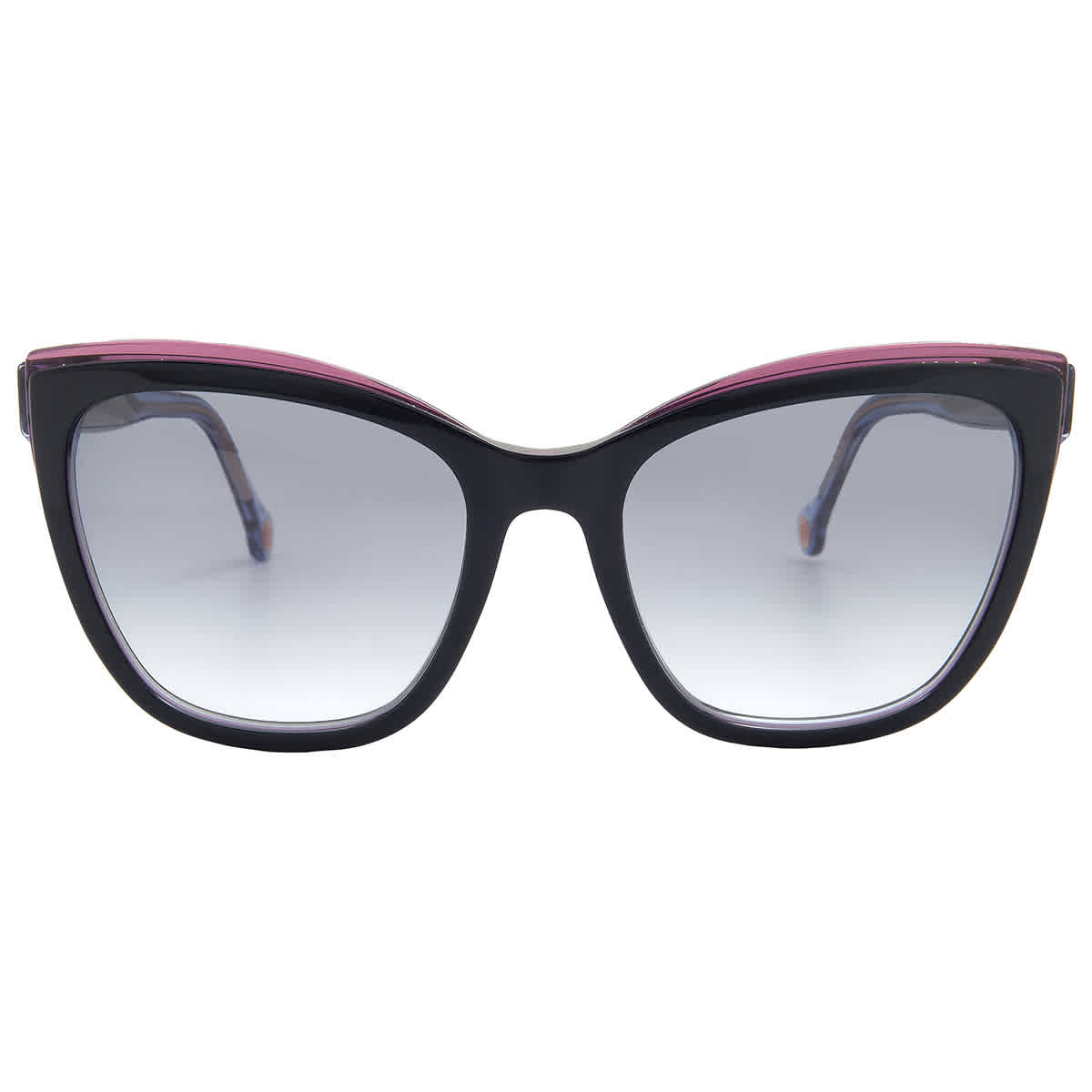 NEW CAROLINA HERRERA SUNGLASSES HAVANA WOMEN EYEWEAR HER 0107/S 0O63 HA Carolina Herrera Cat Eye Sunglasses in Sunglasses - Walmart.com main image 4