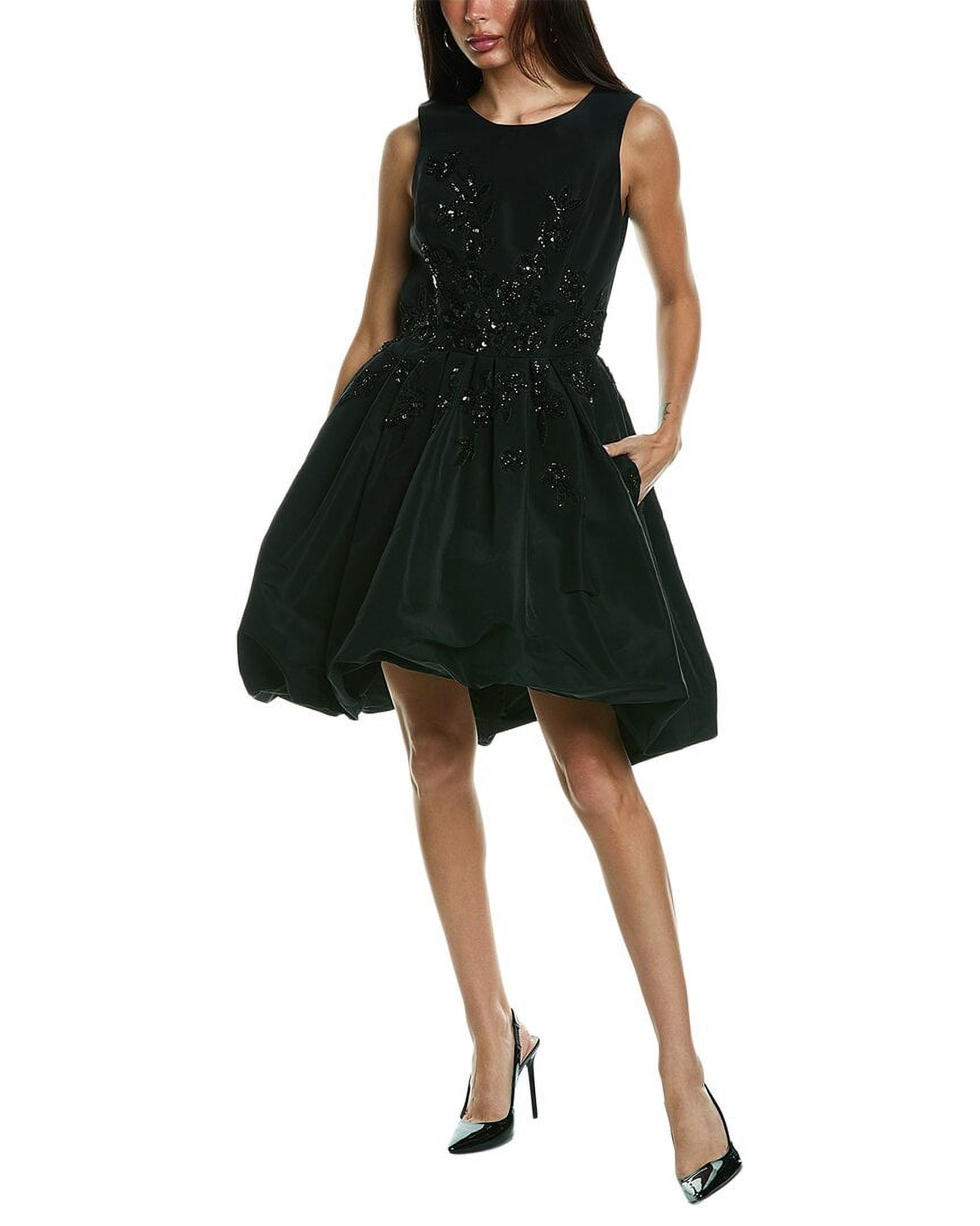 Carolina Herrera womens Bubble Silk A-Line Dress, 2, Kenya | Ubuy