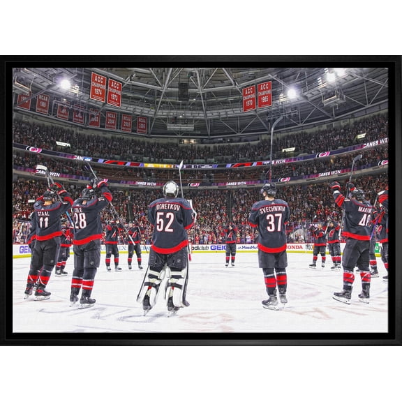 Carolina Hurricanes Framed 20x29 CelebrationCanvas