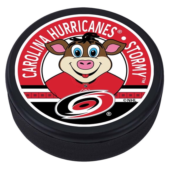 Carolina Hurricanes Mascot Hockey Puck