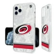 thumbnail image 1 of Carolina Hurricanes iPhone Stripe Clear Ice Case, 1 of 7