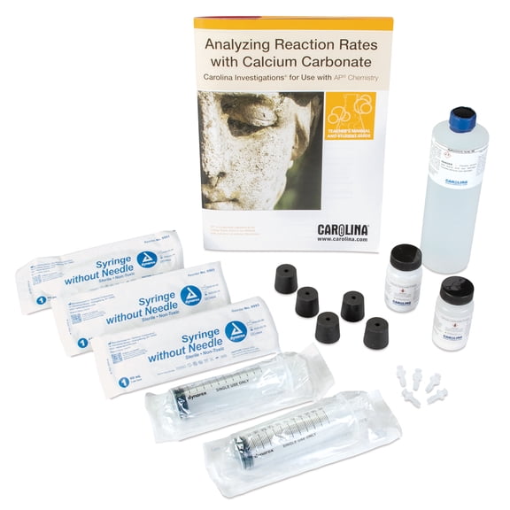 Carolina Investigations for Use with AP Chemistry: Analyzing Reaction Rates with Calcium Carbonate Kit