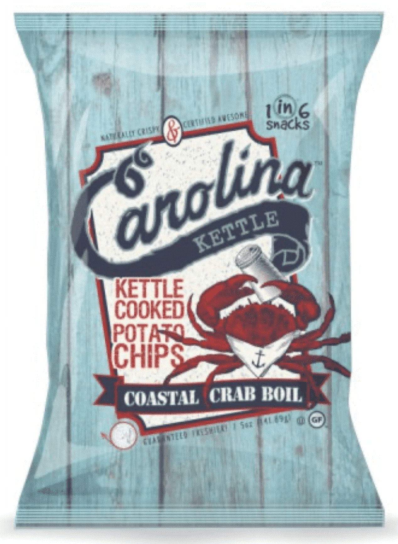 Carolina Kettle Coastal Crab Boil Chips 5 ounce