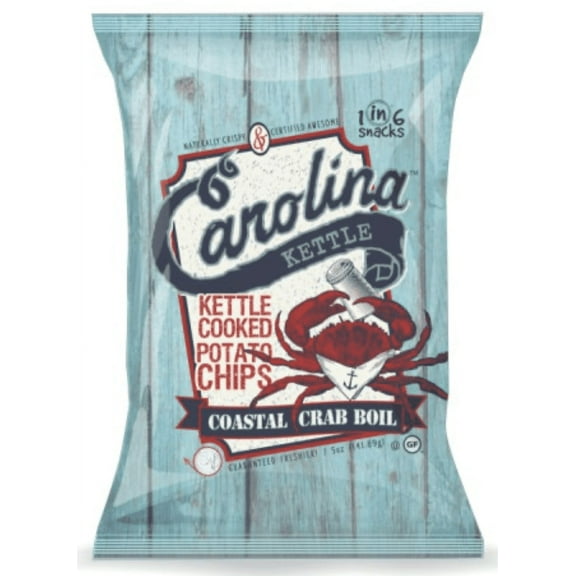 Carolina Kettle Coastal Crab Boil Chips 5 ounce