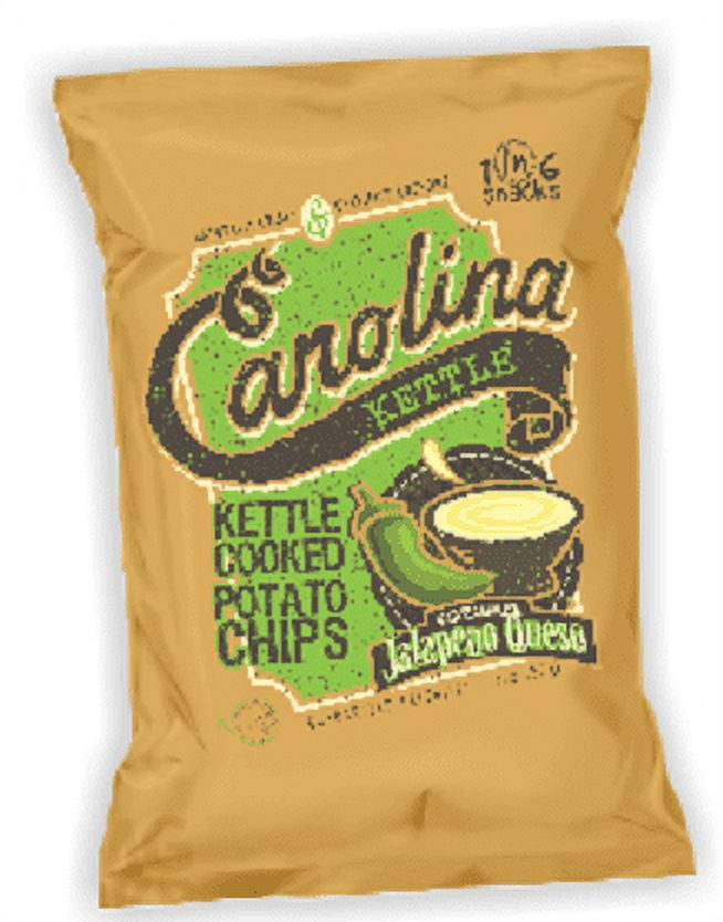 Carolina Kettle Naturally Crispy Jalapeno Queso Kettle Cooked Potato