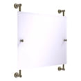 thumbnail image 1 of Carolina Landscape Rectangular Frameless Rail Mounted Mirror - Antique Brass, 1 of 1