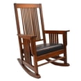 thumbnail image 1 of Carolina Classics Montego Mission Rocker in Chestnut, 1 of 9