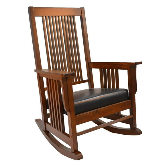 Carolina Classics Montego Mission Rocker in Chestnut