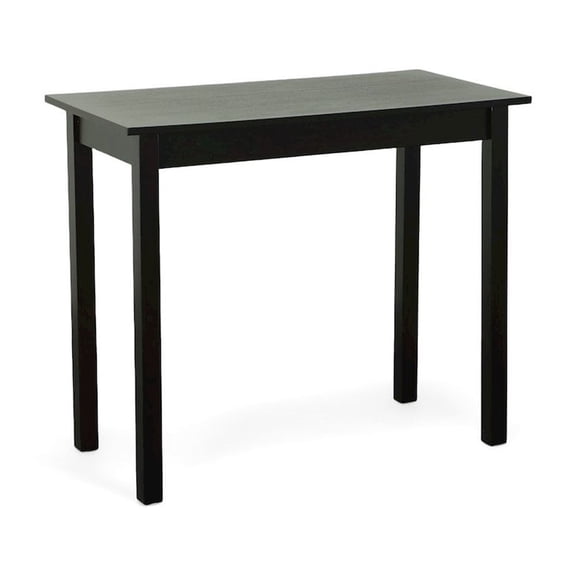 Carolina Living Tavern Pub Bar with 2 Counter Stools - Antique Black and Natural Mango
