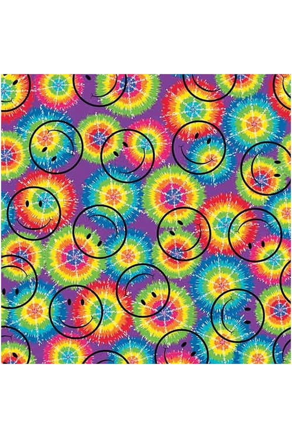 Manuf Smiley Face Retro Bandana - Fun and Stylish 22" x 22" Design!