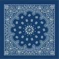 thumbnail image 1 of Carolina Manuf USA Paisley Bandanas in Blue with Hang Tag & UPC - Pack of 3, 1 of 1
