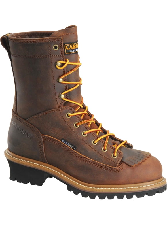 Carolina Capacity Comp Toe Logger Boots CA7837 - Composite Safety Toe, Steel Shank, Slip-Resistant