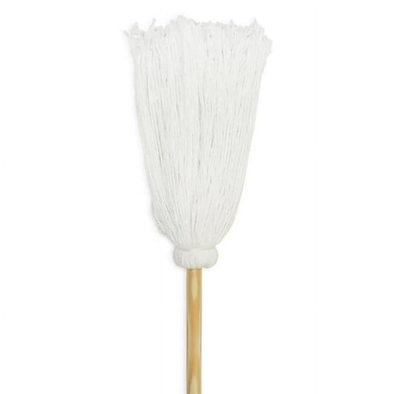 Carolina Mop Manufacturing 16 oz Duty Rayon 4-Ply Deck Mop with Metal Handle