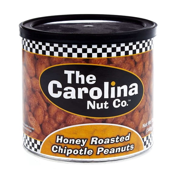 Carolina Nut The Co. Peanuts, Honey Roasted Chipotle, 12 Ounce