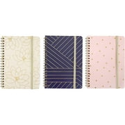 Carolina Pad Keep it in Line Professional Notebook 5" x 7" College-Ruled 80 Sheets Assorted Colors