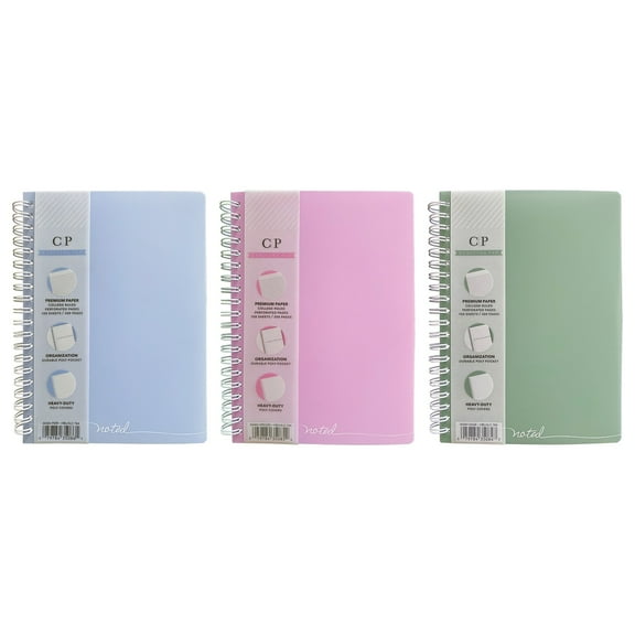 Carolina Pad Noted Professional Notebook 5.25" x 7" College Ruled 100 Sheets (35083)