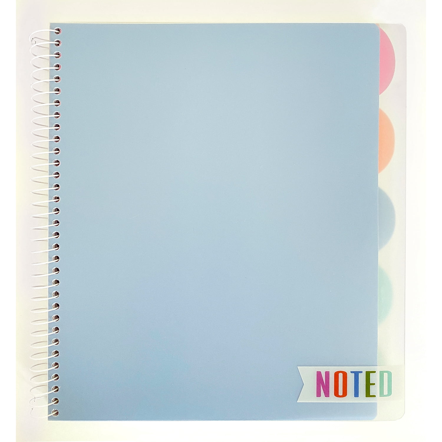 Carolina Pad Noted Premium 5-Subject Subject Notebooks College Ruled ...