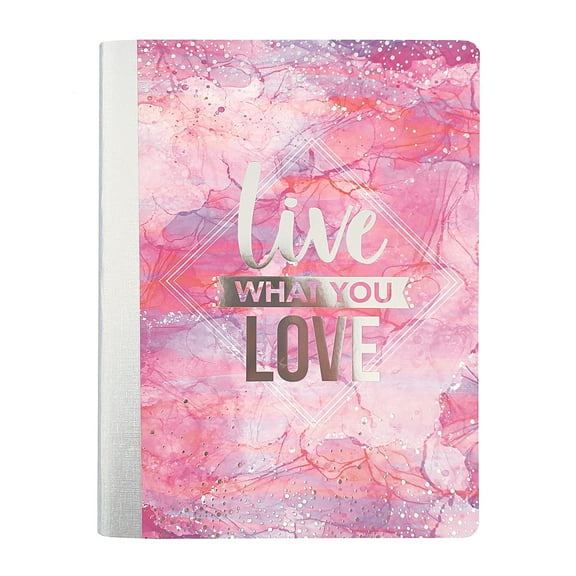 Carolina Pad, Llc 38431 Silver Lining Composition Book, Medium/college Rule, Randomly Assorted Cover Color, (100) 9.84 X 7.67 Sheets