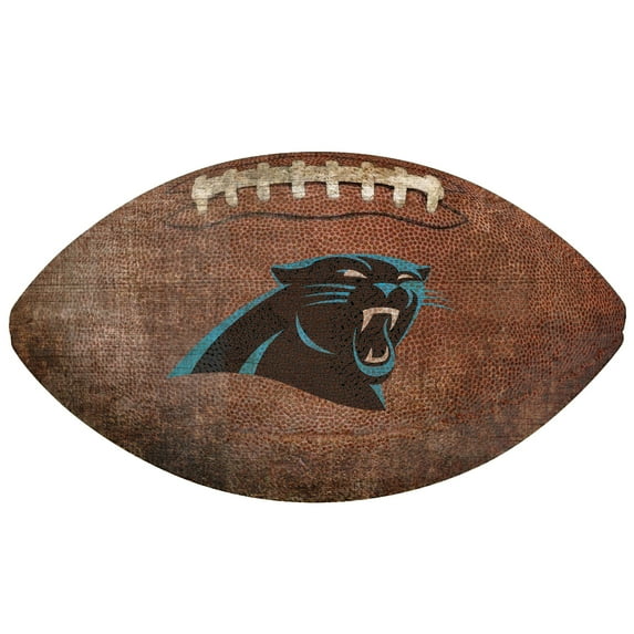 Carolina Panthers 12'' Football Sign