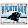 thumbnail image 1 of Carolina Panthers 12" x 8" Sports Bar Metal Sign, 1 of 1