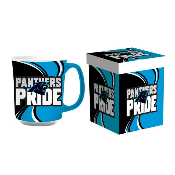 Carolina Panthers 14oz. Ceramic Mug with Matching Box