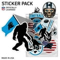 thumbnail image 1 of Carolina Panthers Assorted Sticker Pack, 1 of 1