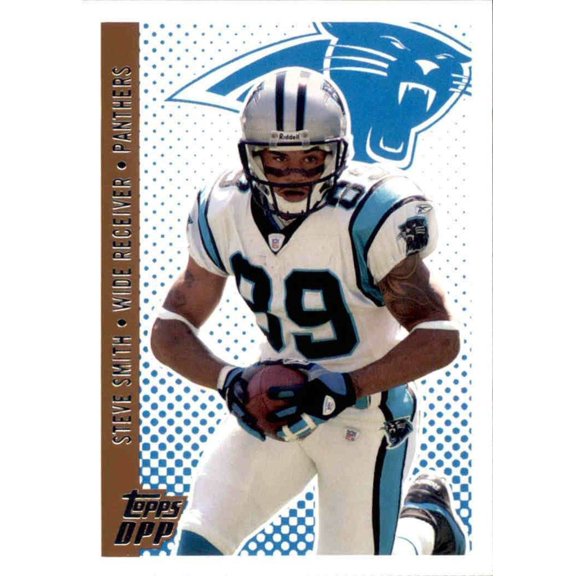 2006 Topps Draft Picks & Prospects DPP #41 Steve Smith Carolina Panthers Football Card Carolina Panthers NFL Football Trading Card